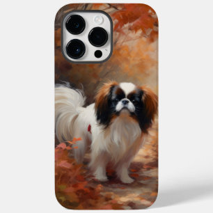 Japanese Chin no Outono Folhas Caem Inspiram