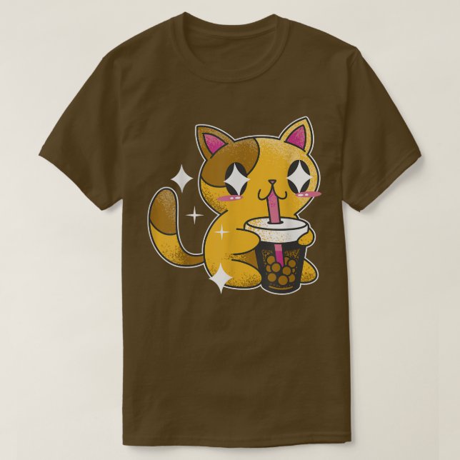 Japão - Doce Otaku Harajuku Neko - Camisa (Frente do Design)