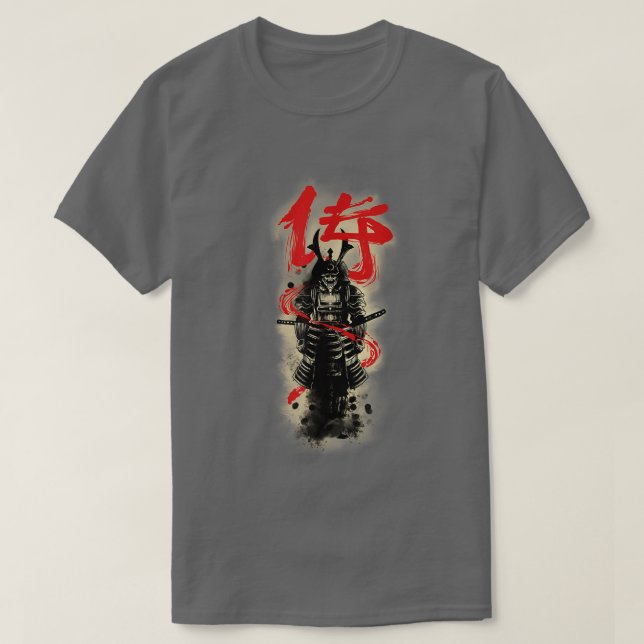 Japão Samurai Bushido Code Gift T-Shirt Copy (Frente do Design)
