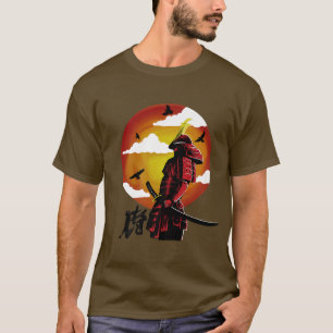 Japão Samurai Bushido Code Premium T-Shirt Copy Co