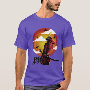 Japão Samurai Samurai Sword Premium T-Shirt Copy C