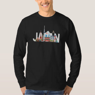 Japão Tóquio Lembrança Presente Camisa Do Japonês