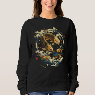 Japonês Fish Koi - Camisetas de arte japonesas par