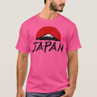 Japonês Nihon Fuji Torii Sun Premium T-Shirt