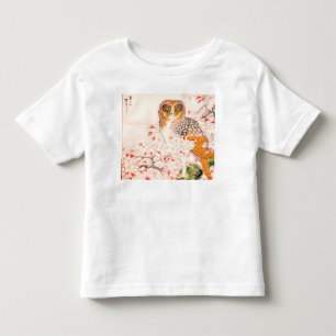 JAPONÊS OWL TODDLER NOME PERSONALIZADO T-Shirt