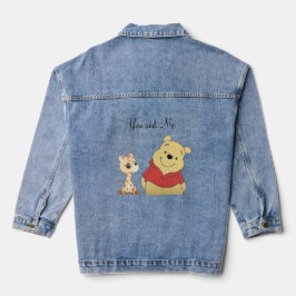 Jaqueta de Denim Animal Minimalista