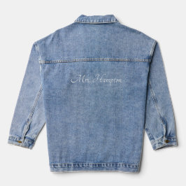 Jaqueta de Denim das Mulheres Elegantes