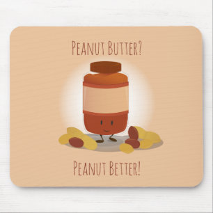 Jar de Manteiga de Amendoim Mousepad