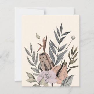 Jardim Botânico Boho - Ilustração Floral
