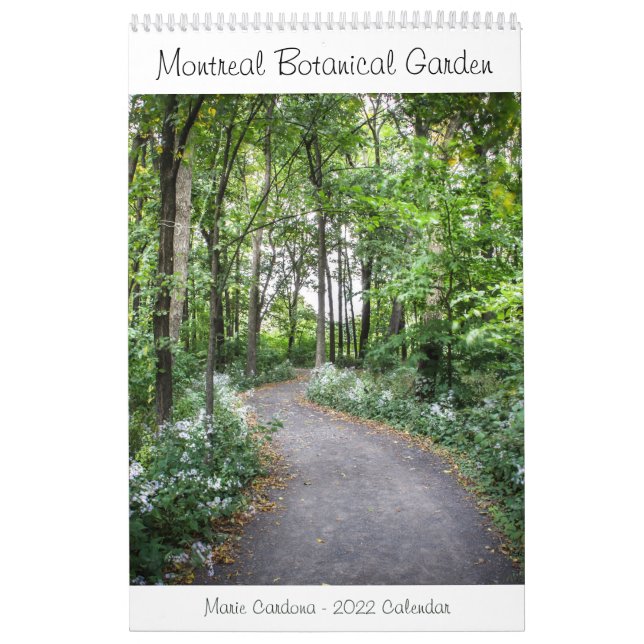Jardim Botânico de Montreal - Calendário 2022 (Capa)