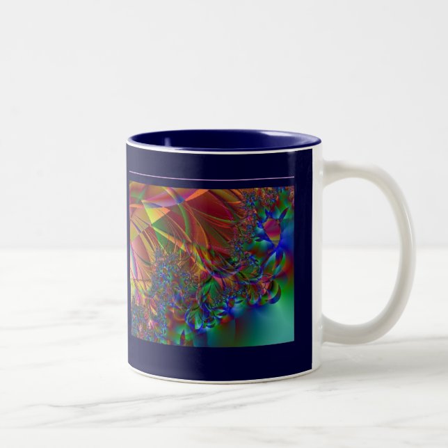 Jardim da caneca da arte do Fractal (Direita)