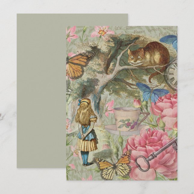 Jardim das Árvores da Terra Marinha de Alice Chesh (Frente/Verso)