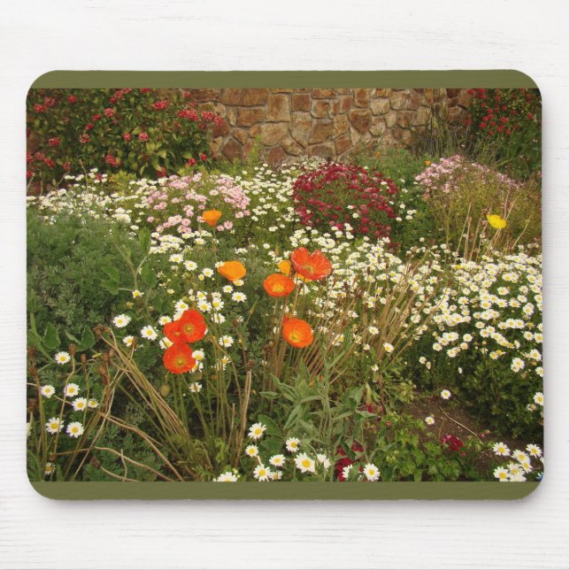 Jardim das flores Mousepad (Frente)