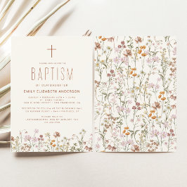 Jardim De Batismo De Flores Selvagens Em Bloom Ter