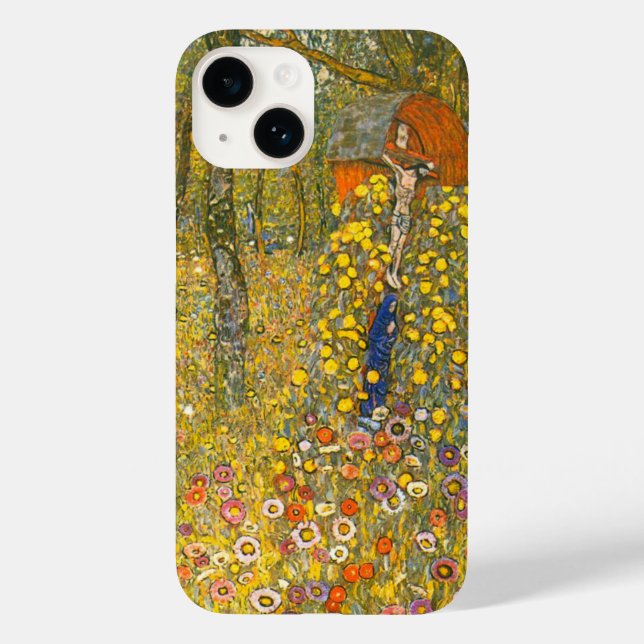 Jardim de Fazenda Gustav Klimt com Crucifix (Verso)