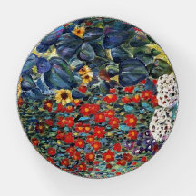 Jardim de Fazenda Gustav Klimt W/ Girassóis Peso d
