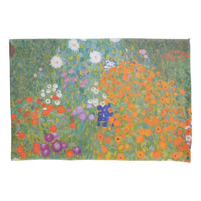 Jardim de Flores por Gustav Klimt (Frente)
