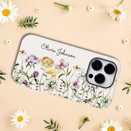 Jardim de Flores Silvestres com Nome Personalizado