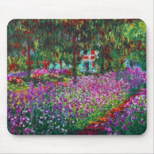 Jardim de Monet em belas artes Mousepad de Giverny
