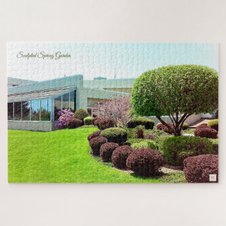 Jardim de Primavera Esculpido - Quebra-Cabeças de 