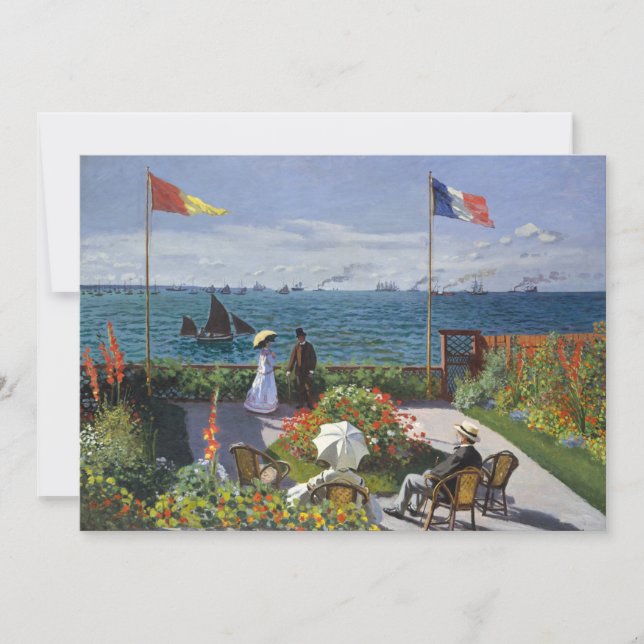 Jardim de Sainte-Adresse | Claude Monet (Frente)