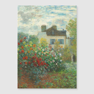 Jardim do Artista Monet em Argenteuil Pintura