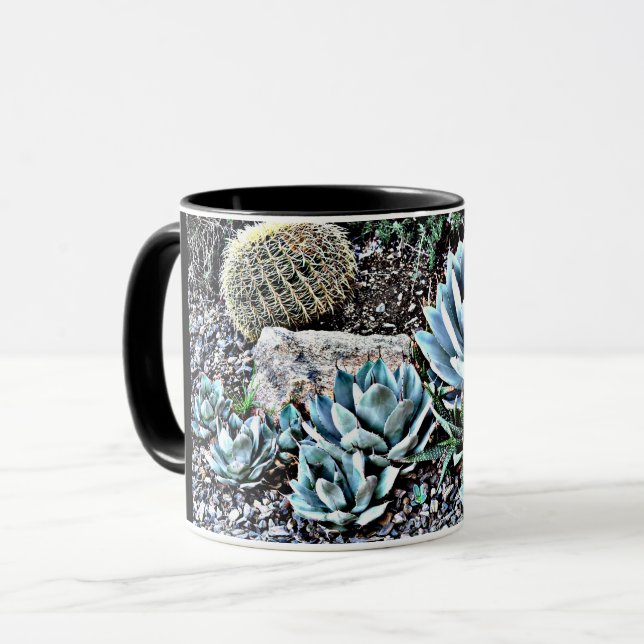 Jardim do cacto na caneca de Orion (Frente Esquerda)