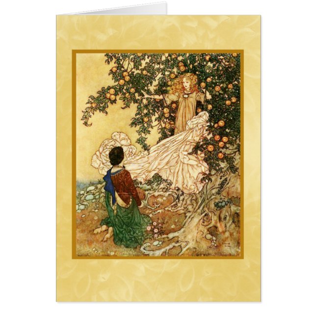 Jardim do cartão do paraíso (Frente)