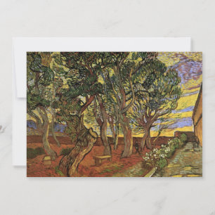Jardim do Hospital Saint-Paul por Vincent van Gogh