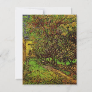 Jardim do Hospital Saint-Paul por Vincent van Gogh