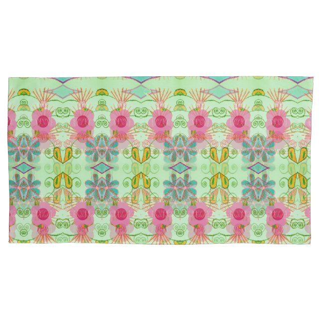 Jardim Eclético Encantador: Beleza Floral Diversa (Frente-Esquerda)