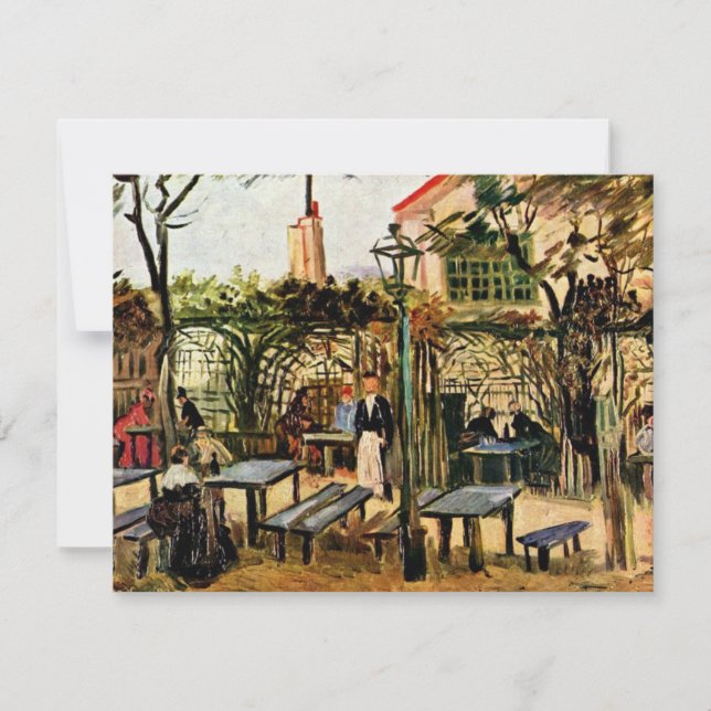 Jardim Em Montmartre (La Guinguette), (Frente)