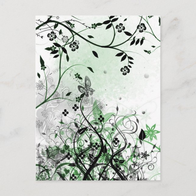 Jardim Encantado - cartão postal (Frente)