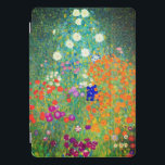 Jardim Flor Gustav Klimt<br><div class="desc">capa de ipad com a pintura a óleo do Jardim Flor de Gustav Klimt (1906). Um belo jardim de flores roxas,  vermelhas,  brancas,  azuis e laranja. Um presente de excelente para fãs de Arte Nouveau e de Arte Austríaca.</div>