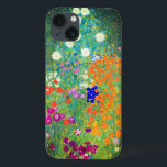 Jardim Flor Gustav Klimt<br><div class="desc">capas de iphone com a pintura a óleo do Jardim Flor de Gustav Klimt (1906). Um belo jardim de flores roxas, vermelhas, brancas, azuis e laranja. Um presente de excelente para fãs de Arte Nouveau e de Arte Austríaca.</div>