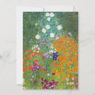 Jardim Flor   Gustav Klimt