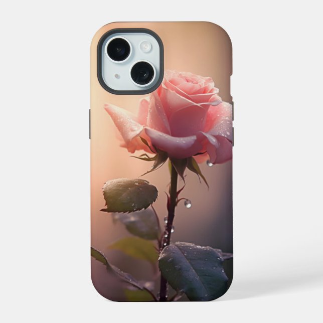 Jardim Floral de Rosa Flor Belo (Verso)