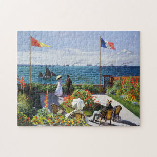 Jardim Monet em Sainte Adresse Quebra-cabeça