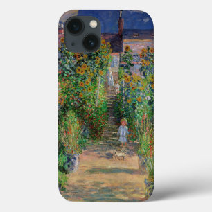 Jardim Monet Vetheuil Pintura Impressionista