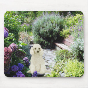 Jardim Mousepad da caniche