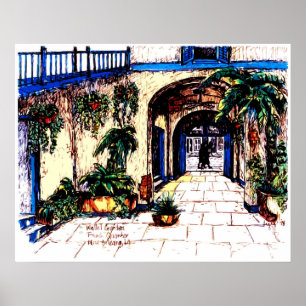 Jardim murado - Poster