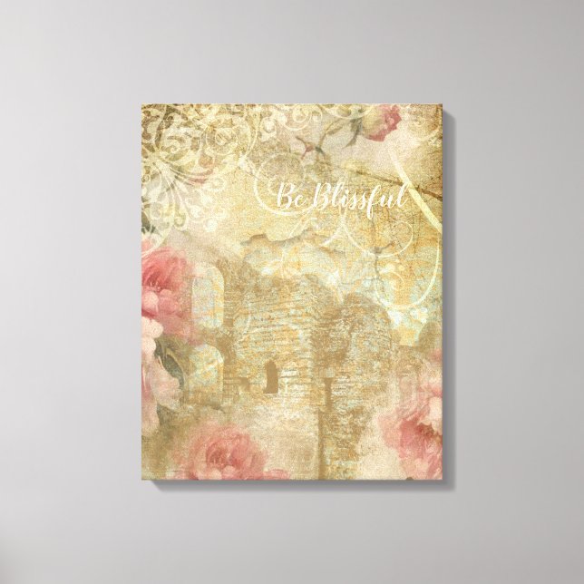Jardim Romântico - Canvas (Frente)