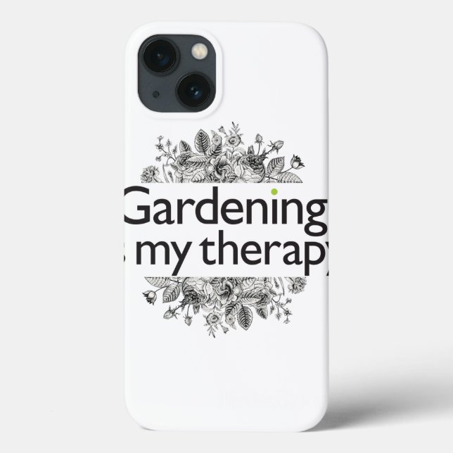 Jardinagem é minha terapia (Verso)