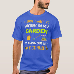 Jardinagem Engraçada De Camisa Verde E