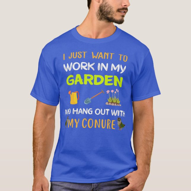 Jardinagem Engraçada De Camisa Verde E (Frente)