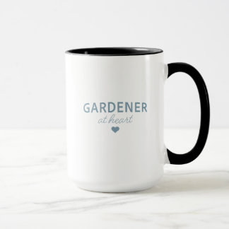 JARDINEIRO DE CORAÇÃO - Caneca Preta