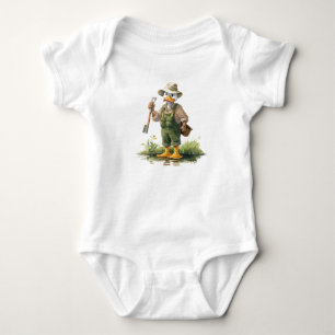 Jardineiro Fazendeiro Pato Pato Todos Vestidos
