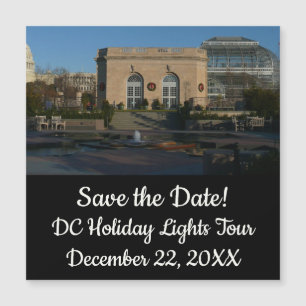 Jardins Botânicos no Natal em Washington DC