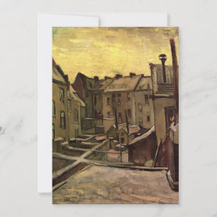 Jardins de Casas Antigas por Vincent van Gogh