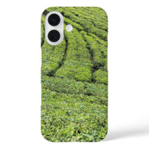 Jardins de chá de Munnar no caso do Apple Iphone 1